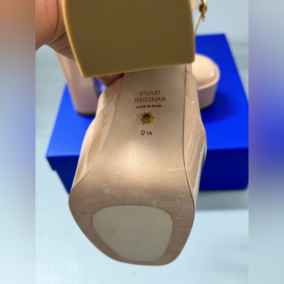 152MM Skyhi Patent Leather Platform Pumps - Picture 6 of 8